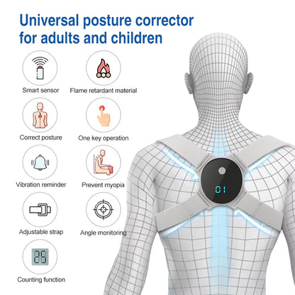 Smart Posture Corrector Device Posture Training Back Posture Correct Neck Hump Corrector