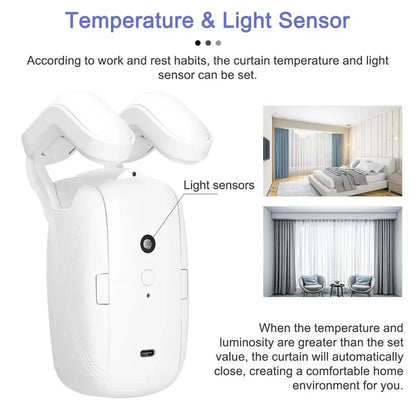 Smart Curtain Opener WIFI/BL Smart Curtain Robot Motor Remote Control